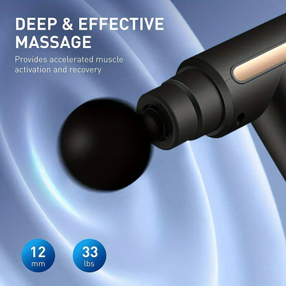 DeepRelax USB Mini Massage Gun - Muscle Relaxation & Fascia Relief